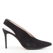 Pre-owned Suede heels Celine Vintage , Black , Dames