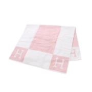 Pre-owned Silk scarves Hermès Vintage , White , Dames