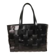 Zwarte Shopper Tas Premium Leer Dragon Diffusion , Black , Dames