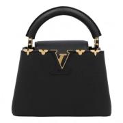 Pre-owned Leather louis-vuitton-bags Louis Vuitton Vintage , Black , D...