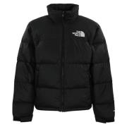 Gewatteerde capuchonjas voor heren The North Face , Black , Heren