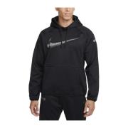 Heren hoodie met logo Nike , Black , Heren