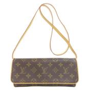 Pre-owned Fabric louis-vuitton-bags Louis Vuitton Vintage , Brown , Da...