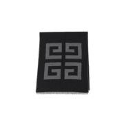 Pre-owned Wool scarves Givenchy Pre-owned , Black , Dames