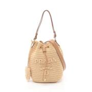 Pre-owned Fabric prada-bags Prada Vintage , Beige , Dames