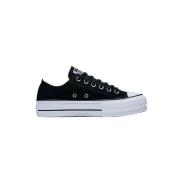 Platform Sneakers Converse , Black , Dames