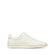 Logo-print Sneaker met Branded Details Brunello Cucinelli , White , He...