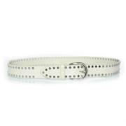 Pre-owned Leather belts Isabel Marant Pre-owned , White , Dames