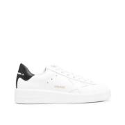 Sneakers met leren bovenwerk Golden Goose , White , Dames