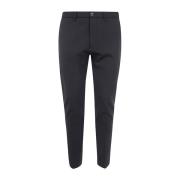 Zwarte Slim Chino Broek voor Mannen Nine In The Morning , Black , Here...