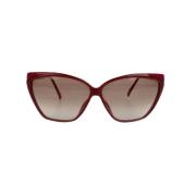 Pre-owned Plastic sunglasses Dior Vintage , Red , Dames