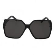 Pre-owned Fabric sunglasses Yves Saint Laurent Vintage , Black , Dames