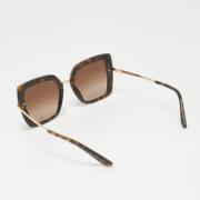 Pre-owned Acetate sunglasses Dolce & Gabbana Pre-owned , Brown , Dames