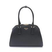 Pre-owned Leather prada-bags Prada Vintage , Black , Dames