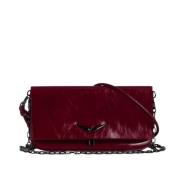 Rode leren handtas Rock Eternal Zadig & Voltaire , Brown , Dames