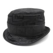 Pre-owned Canvas hats Fendi Vintage , Black , Dames