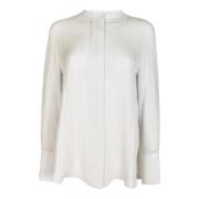 Elegante Overhemden Collectie Giorgio Armani , White , Dames