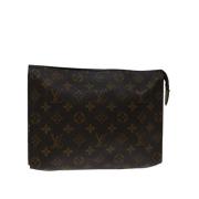 Pre-owned Canvas louis-vuitton-bags Louis Vuitton Vintage , Brown , Da...