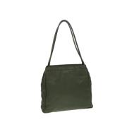 Pre-owned Nylon prada-bags Prada Vintage , Green , Dames