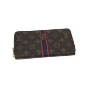 Pre-owned Canvas wallets Louis Vuitton Vintage , Brown , Dames