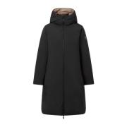 Omkeerbare jas voor vrouwen in het zwart Ecoalf , Black , Dames