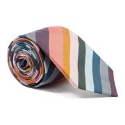 Gestreepte Zijden Stropdas Multicolor PS By Paul Smith , Multicolor , ...