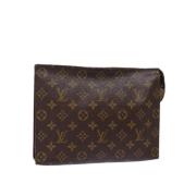 Pre-owned Canvas louis-vuitton-bags Louis Vuitton Vintage , Brown , Da...