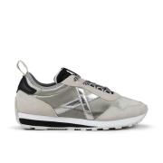 Retrostijl Grijze Sneakers Munich , Gray , Dames