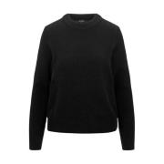 Zwart Grijs Sweatshirt A1X K-Way , Black , Dames