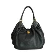 Pre-owned Leather louis-vuitton-bags Louis Vuitton Vintage , Black , D...