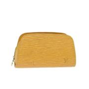 Pre-owned Leather louis-vuitton-bags Louis Vuitton Vintage , Yellow , ...