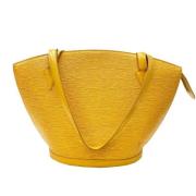 Pre-owned Leather louis-vuitton-bags Louis Vuitton Vintage , Yellow , ...