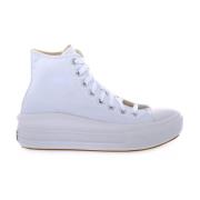 Move Platform Sneakers - High Top Converse , White , Dames