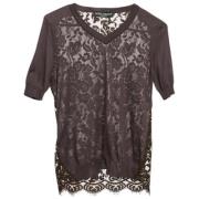 Pre-owned Fabric tops Dolce & Gabbana Pre-owned , Brown , Dames