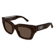 Zonnebril Balenciaga , Brown , Unisex