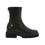 Stijlvolle Winter Bontlaarzen Nubikk , Black , Dames