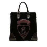 Pre-owned Fabric totes Gucci Vintage , Black , Dames