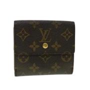 Pre-owned Canvas wallets Louis Vuitton Vintage , Brown , Dames