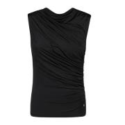 Zwarte Lucia Top - Stijlvol en Chic Anine Bing , Black , Dames