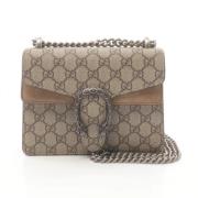 Pre-owned Fabric gucci-bags Gucci Vintage , Beige , Dames