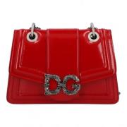 Pre-owned Leather shoulder-bags Dolce & Gabbana Pre-owned , Red , Dame...