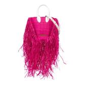 Pre-owned Raffia handbags Jacquemus Pre-owned , Pink , Dames