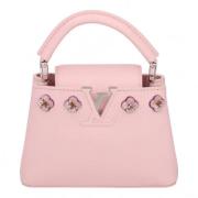 Pre-owned Leather handbags Louis Vuitton Vintage , Pink , Dames