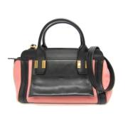 Pre-owned Leather handbags Chloé Pre-owned , Pink , Dames