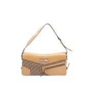 Pre-owned Canvas dior-bags Dior Vintage , Beige , Dames