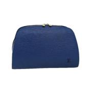 Pre-owned Leather louis-vuitton-bags Louis Vuitton Vintage , Blue , Da...