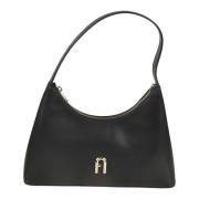 Zwarte tassen voor een stijlvolle uitstraling Furla , Black , Dames