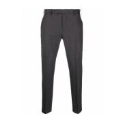 Antracite Suit Trousers PT Torino , Gray , Heren