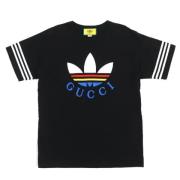 Pre-owned Cotton tops Gucci Vintage , Black , Dames