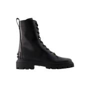 Leather boots Tod's , Black , Dames